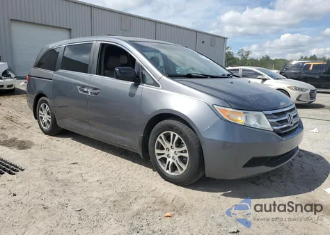 2011 Honda Odyssey Exl из США, поврежденный, VIN 5FNRL5H63BB103714